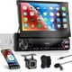 thumbnail image 1 of Rimoody Radio téreo de Coche Single Din con Pantalla Táctil Abatible, con Bluetooth, Pantalla Táctil de 7 Pulgadas, EQ, FM, Mirror Link, Type-C, USB-2 + Cámara de Vista Trasera, 1 of 5