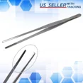 thumbnail image 2 of QUEST -2 Pcs Kitchen Tweezer 12? Straight & Round Tip Set Long Food Tongs Chef Diy Tool, 2 of 4