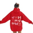 thumbnail image 5 of NMMUED Lightweight Hoodies for Women, Hoodies for Women, Y2k Hoodie, Graphic Hoodies, Oversized Hoodies for Women, Red S, 5 of 5