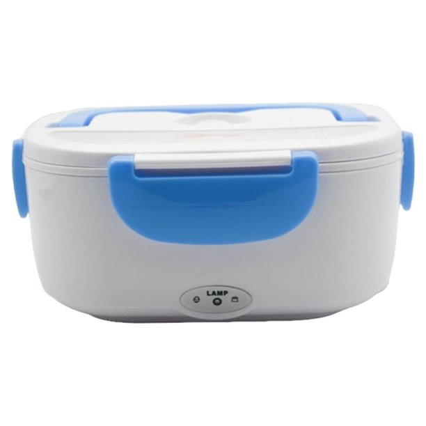 Bearachild Fiambrera eléctrica, práctico contenedor de comida multifunción extraíble, calentador desmontable, accesorios para dormitorio, enchufe Electrodomésticos Azul 220V/UE Bearachild HA065402-09
