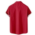 thumbnail image 3 of Chemise Décontractée à Manches Courtes pour Hommes, Tenue de Plage de Voyage d'Été avec Impression Numérique 3D, Chemise Légère et Respirante pour Hommes, 3 of 5