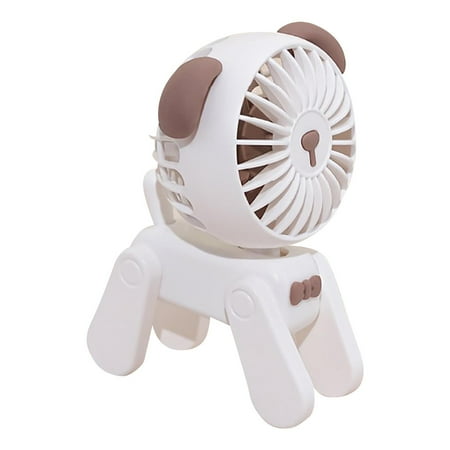 

Newxiaaa Removable Quiet Fan For Bedroom 3 Speeds Personal Small Hand Fan Standing Bladeless Fan With Remote Portable Charging Desktop Clip Fan for Home (Blue)