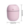thumbnail image 3 of Humidificador de aire Oficina en casa Coche Portátil Mini USB Difusor de aire Humidificador anti-seco, Rosa Methold HA001733-01B, 3 of 6