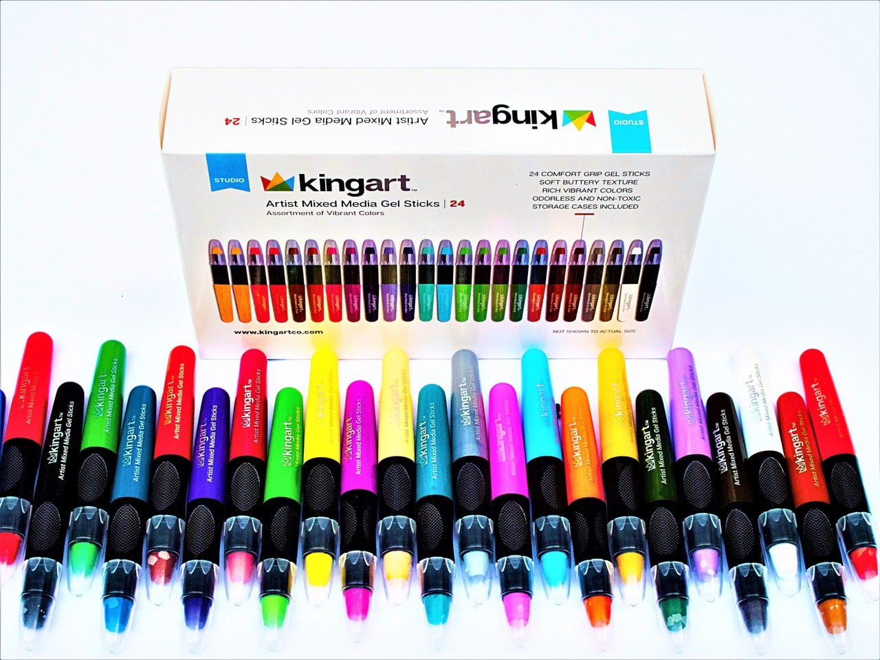 kingart-artist-mixed-media-gel-sticks-set-of-24-unique-colors