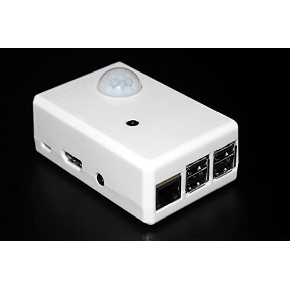 sb components SPI-Box Raspberry Pi 2 White Case with swith mounting Points for PIR and Raspberry Pi Camera Module