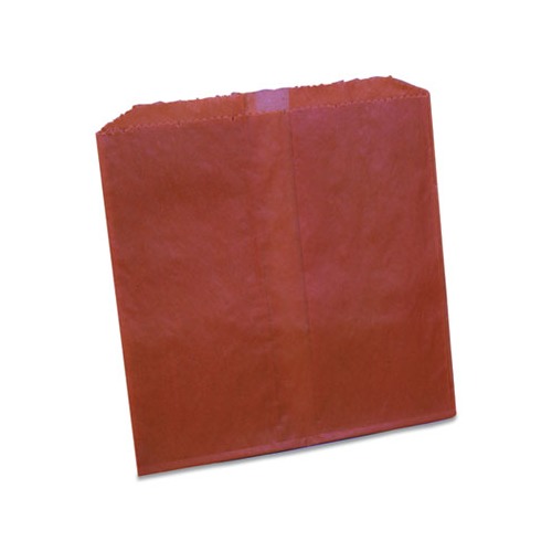 Waxed Sanitary Napkin Disposal Liners 8.1 x 06. x 9.05, Brown, 500/Carton