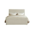 thumbnail image 7 of Meridian Furniture Sloan Cream Velvet Queen Bed, 7 of 7