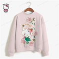 thumbnail image 3 of Sudadera con capucha de HELLO KITTY para mujer, ropa de calle con estampado de manga larga, estilo Harajuku, para otoño, 3 of 5