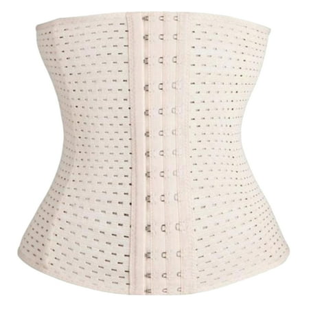 

Women Waist Trainer Elastic Breathable Hollow Corset Cincher Body Shaper for Workout 1PC (S-5XL)
