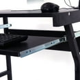 thumbnail image 4 of UBesGoo Mobile & Compact Complete Office Computer Workstation Desk Black, 4 of 5