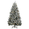 thumbnail image 2 of vidaXL Artificial Hinged Christmas Tree 300 LEDs & Ball Set 70.9", 2 of 7