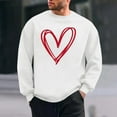 thumbnail image 1 of Ceisia Men Casual Fashion Print Round Neck Pullover Long Sleeve Sweatshirt Gift, 1 of 6