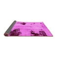 thumbnail image 2 of Ahgly Company Indoor Round Abstract Pink Modern Area Rugs, 8' Round, 2 of 4