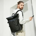 thumbnail image 2 of Men's Large-capacity Outdoor Travel Sports Waterproof Commuter Computer Backpack,Black, 2 of 2