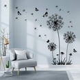 thumbnail image 6 of 2 Pieces Wall Decals Dandelions for Wall Decoration, Dandelion Wall Stickers for Living Room Bedroom Anteroom Hallway Window 60 * 90cm, 6 of 8