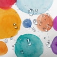 thumbnail image 5 of Colorful Polka Dot Shower Curtain for Kids Bathroom, Cute Rainbow Geometric Fabric Kid Shower Curtains Set, Bright White Girls Boys Childrens Restroom Decor Decorative with Hooks 72X 72 inch, 5 of 6