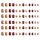 thumbnail image 1 of 72pcs exquisito prensa de bricolaje en uñas manicura arte de uñas cubierta completa uñas falsas, 1 of 6