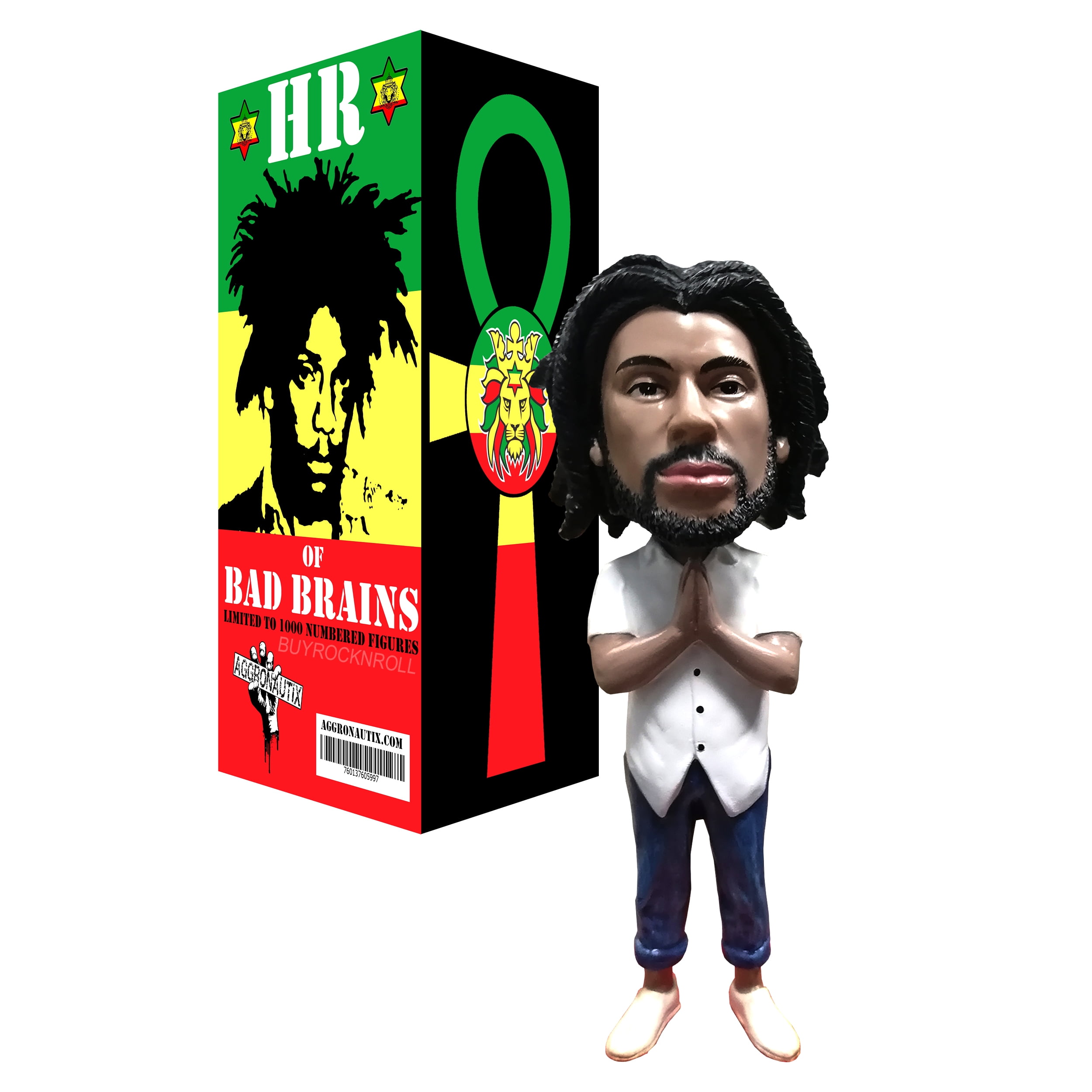 Bad Brains Collectible 2021 Aggronautix HR Throbblehead