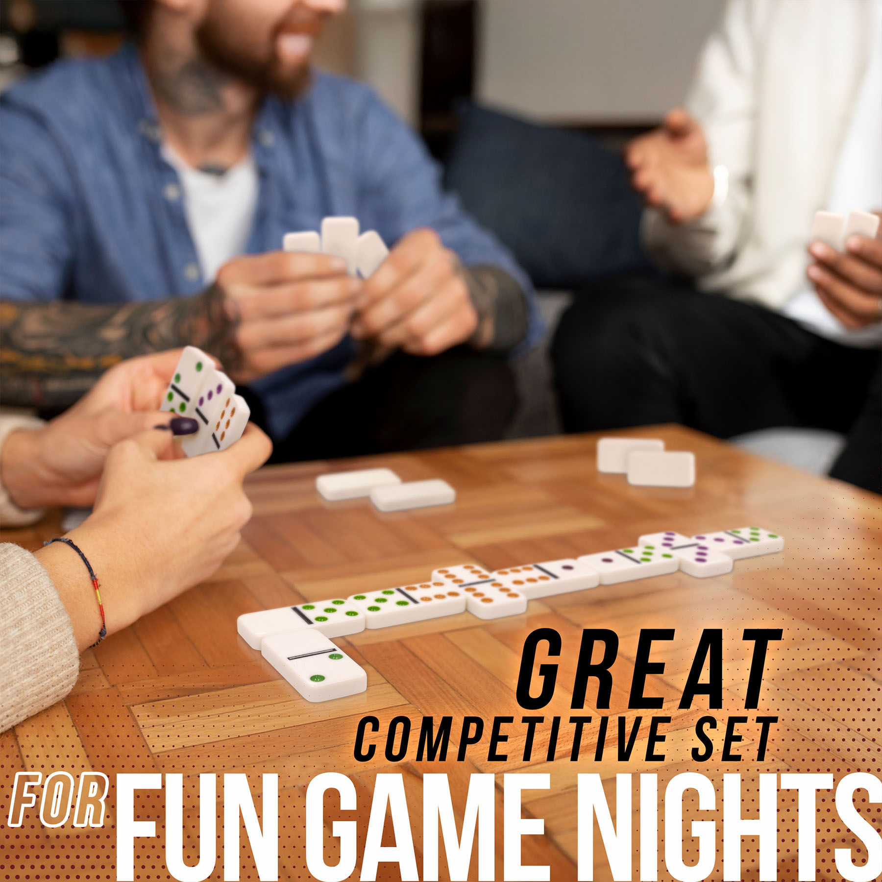 Spinner The Game of Wild Dominoes by University Games photo 5