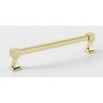thumbnail image 4 of Alno A985-6-PC Cube 6" Center To Center Modern Square Solid Brass Cabinet Handle / Drawer, 4 of 6