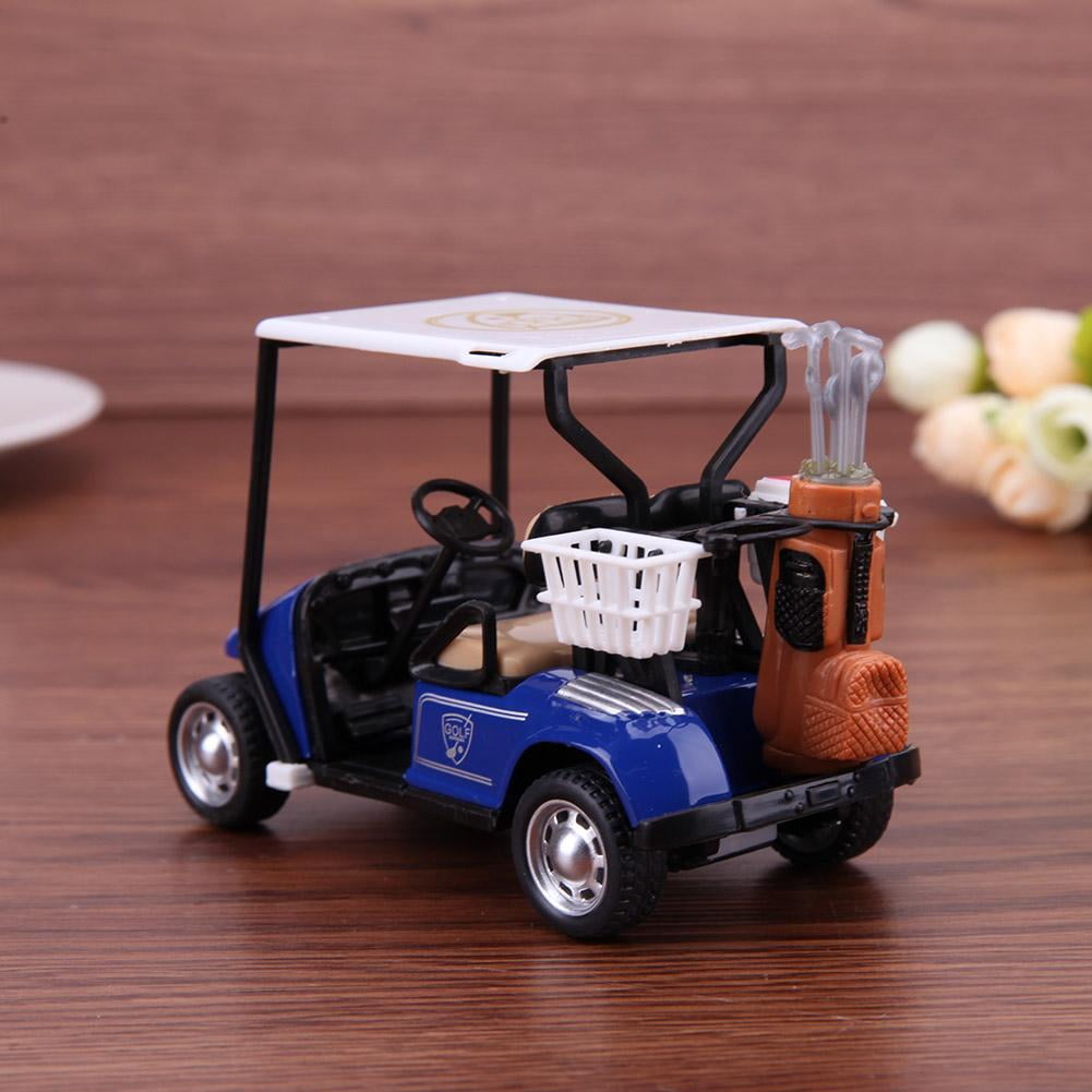 Golf Cart Model Die Casting Model Toy Vehicle Figurine Home Ornament for  Kids 