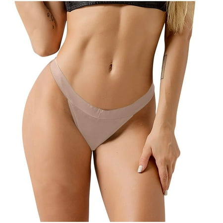 Under 10  Womens Underwear Breathable Sports Briefs  Four Cornered Lace  Soft Seamless  for Workout  Daily  Comfort Fit  Tops Plus Size | Khaki L  Sopatenor