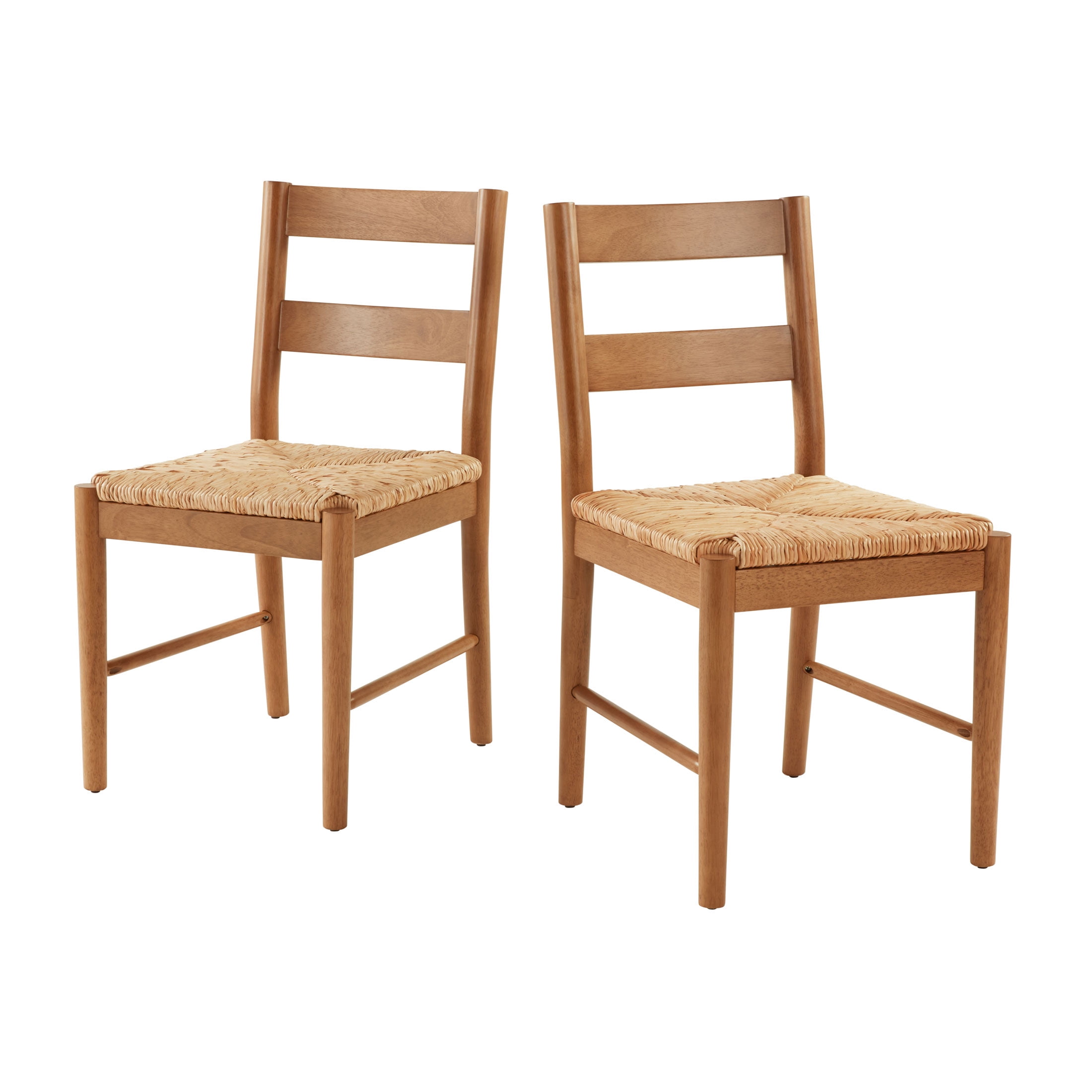 My Texas House Laurel Seagrass Dining Chairs, Set of 2
