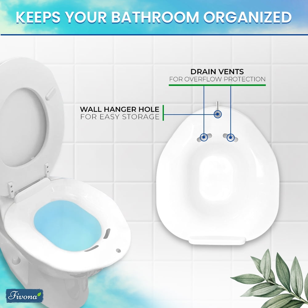 Sitz Bath Soak Kit 2in1 Seat With Epsom Salt And, 44 OFF