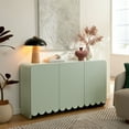 thumbnail image 2 of Sideboard Storage Cabinet , Green, Wood, Living Dining Room Kitchen Cafe Bistro Hospitality Restaurant, Modern Contemporary, HB37876, 2 of 9