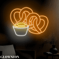 thumbnail image 4 of Glowneon Pretzel Wall Led Sign, Germany Pretzel Neon Sign, Bakery Art, 4 of 5