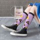 thumbnail image 5 of Fotbe Cute Halloween Calcetas Divertidas Estampadas para Hombre y Mujer, Calcetas de Algodón hasta la Rodilla para Caminar, Correr, Enfermería y Embarazo, 5 of 6
