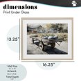 thumbnail image 4 of Stupell Industries Farmhouse Blue Pumpkin Wagon in Sunlight Birch Framed Print Under Glass, 16 x 13, by Franklyn Gregory, 4 of 8