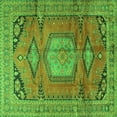 thumbnail image 1 of Ahgly Company Indoor Square Persian Green Traditional Area Rugs, 7' Square, 1 of 1