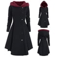 thumbnail image 2 of Pompotops Robe Décontractée à Col Rond Imprimée de Noël pour Femmes, Manches Longues, Ample et Confortable, en Solde, 2 of 4