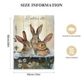 thumbnail image 2 of COMIO Rabbit Bathroom Wall Art Funny Bathtub Pictures Wall Decor Easter Bunny Canvas Prints Framed Modern Cute Animals Painting Artwork for Bath Lavatory Washroom Restroom Living Room, 2 of 5