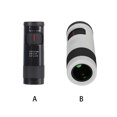 thumbnail image 3 of Advancent Ajustable de mano Mini Monocular senderismo telescopio portátil herramienta de observación de aves equipo al aire libre regalo de cumpleaños monoculares Negro Advancent OD032249-01, 3 of 6
