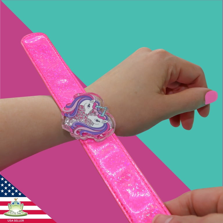 FROG SAC, Unicorn Slap Bracelet, Kids Party Favor - Walmart.com