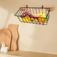 thumbnail image 6 of WZXPWT Small Hanging Basket, Iron Wall Shelf, Bathroom Storage Rack, Kitchen Organization Shelf, 6 of 6