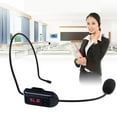 thumbnail image 2 of RadioFM Wireless Headset Microphone Handsfree Megaphone Mic for Loudspeaker, 2 of 6