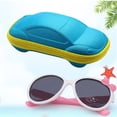 thumbnail image 3 of Walbest Fashion Children's Car Shaped Glasses Case, Cute EVA Zipper Hard Sunglasses Box for Kids (Without Glasses), 3 of 6