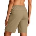 thumbnail image 4 of Neewe Shorts de Randonnée pour Femmes Séchage Rapide Légers Résistants à l'Eau Shorts Athlétiques avec Poches Extérieur Golf Actif, 4 of 8