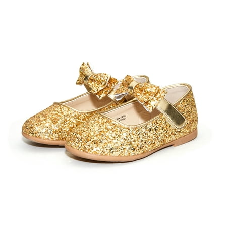 

Weestep Toddler/ Little Kid Girl Dress Ballet Flat Mary Jane Ballerina Shoe