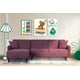 thumbnail image 1 of Sofá Cama Modular Reversible de Velvet Morado Makora Modelo Cosmo, 1 of 8