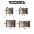 thumbnail image 4 of Stove Top Covers for Electric Stove, Brown Ombre Glass Stovetop Cover Protector, Oil Painting Art Abstract Modern Induction Cooktop Protector Oven Mat for Kitchen Countertop 24"x21", 4 of 8