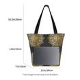 thumbnail image 2 of Bingfone Gold Mandala Women Shoulder Tote Bags Casual Bag Ladies Shopping Handbag, 2 of 6