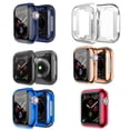 thumbnail image 2 of Funda completa de silicona para Apple Watch, Protector de pantalla transparente para iWatch series 8, 7, 6, 5, 4, 3, SE, 38, 40, 41MM, 42, 44, 45MM, 2 of 4