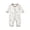 Brown, variant on Newborn Onesies Girl,Baby Clothes for Girls,Newborn Baby Summer Thin Quarter Sleeve Air-conditioned Suit Jumpsuit Climbing Suit Print Pajamas Gray 2-4 Months
