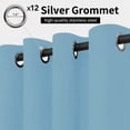 thumbnail image 2 of Cortinas para exteriores impermeables Easy-Going 110x84 cm azul cielo, 2 of 8
