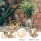 thumbnail image 4 of unbranded Soporte Decorativo Para Servilletas En Metal Dorado Ideal Para Fiestas Y Mesas, 4 of 6