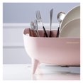 thumbnail image 6 of Wide Volume Dish Drying Rack Over The Sink, 360° Rotatable Water Drain, Large Utensil Holder Included, Made in Korea (), 6 of 7